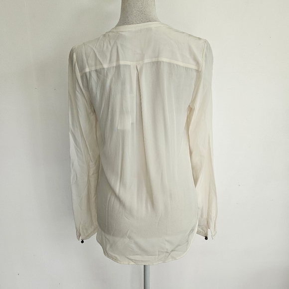 Twelfth Street by Cynthia Vincent "Both Sides Now" Lace Bib Blouse - Picture 7 of 12